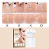 Parche Invisible para Cuidado Facial Jaysuing Contorno de Barbilla Suave y Moldeado Claro Parche Facial en Forma de V