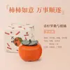 Velas aromáticas creativas de cerámica con aroma a caqui para el ambiente del hogar, fragancia de larga duración, regalos de cumpleaños, adornos decorativos al por mayor