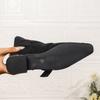 Hebilla de Cinturón Volteable de Dos Piezas Otoño e Invierno Tacón Grueso 2025 Estilo Nuevo de Nicho Occidental Botas de Montar para Mujer Diseño Usar Una Bota