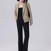 Aprobado Directamente del Fabricante, Chaqueta de Traje Estilo Retro para Mujer en Otoño, Ropa Casual y Fresca para el Lugar de Trabajo con Aura