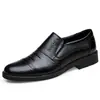 Sapatos Sociais Primavera e Outono 2024 Masculino de Negócios Couro de Vaca Casual para Escritório Versátil com Cadarço Sapatos Masculinos