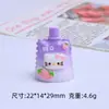 Juguete de Gelatina Gatito Tridimensional Dibujos Animados Hecho a Mano Accesorios de Joyería DIY Pegamento de Crema Resina Accesorios Pequeños Material Venta al por Mayor