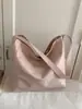 Bolsa Tote Versátil e Fashion para Mulheres, Estilo Coreano Tendência Retrô Grande Capacidade Bolsa de Ombro, Novo Modelo 2026 com Acabamento de Luxo, Bolsa Transversal