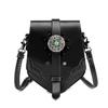 Estilo Retro Industrial Steampunk Bolso Cuadrado Pequeño Diseño de Nicho Bolso Cruzado de Hombro Único para Mujer Bolso para Teléfono Móvil de Industria Pesada