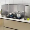 Barreira de Óleo para Cozinha, Resistente a Altas Temperaturas, À Prova de Fogo, Anti-respingo, Escudo Anti-Óleo, Placa de Isolamento Térmico para Fogão a Gás