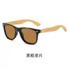 Personalizado, Kaiya Moda Ecológica Óculos de Sol Polarizados com Haste de Bambu Moso Personalizados Óculos de Sol Retrô com Haste de Bambu e Tachas de Arroz Tinta