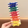 Lindos y Hermosos Scrunchies Infantiles para Niñas 2026 Nuevas Cuerdas para el Cabello de Color Dopamina Alta Elasticidad Accesorios para el Cabello No Dañinos