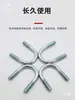 Perno Galvanizado en U Sujetador Abrazadera para Tubería Grande Estándar Abrazadera de Montaje Extendida Hebilla para Tubería con Tuerca Clip en U