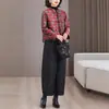 Elegante Chaqueta Casual de Seda Jacquard Roja para Mujer, Nuevo Abrigo de Manga Larga Estilo Chino para Madres de Mediana Edad