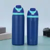 Taza Térmica de Acero Inoxidable de Doble Capa 304 al Vacío de 24 oz. 32 oz. Taza Portátil de Doble Bebida con Tapa de Rebote para Deportes al Aire Libre Taza para Frutas