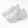Sandalias para Todas las Estaciones, Zapatillas de Eva Transpirables y Versátiles con Tacto Suave, Zuecos de Tacón Alto para Uso en Exteriores, Sandalias de Playa
