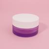 Botella Roja para Crema de Fondo Grueso Plano Boca Ancha 30g 50g Producto para el Cuidado de la Piel Crema Crema Facial Botella Cosmética de Vidrio