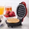 Mini Waffle Maker para Comercio Exterior, Waffleera para Desayuno, Hacedor de Tortitas de Huevo, Plancha Eléctrica Portátil para Uso Doméstico, Multifuncional