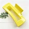Clip para el pelo de tiburón de silicona suave nuevo para Amazon transfronterizo clip para el pelo suave protección anti-colisión clip para la nuca anticaída del cabello