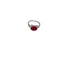 Anillo abierto de estilo nuevo con gatito y estrella incrustados de circonita, nicho de lujo ligero con un toque de alta gama, anillo simple apilable de piedras preciosas de colores para mujer