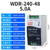 Ventas Directas de Fábrica Serie Wdr Fuente de Alimentación de Pista de Potencia Completa 380 a Dc Fuente de Alimentación Conmutada de Riel Ultrafina 24V