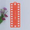 Mengfang cross-stitch fábrica venda direta cor plástico 20 furos threading board Suzhou bordado bordado bordado placa de enrolamento especial
