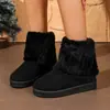 Moda Casual Cruzada Europeia e Americana Estilo Europeu Comércio Exterior Novo Estilo Tamanho Único Serve na Maioria Botas Femininas Confortáveis 2026 Atacado Tamanho Grande