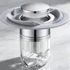 Núcleo de desagüe de suelo magnético antiolor, filtro universal para desagüe de suelo de baño, tapa de sellado para alcantarilla, dispositivo Vortex a prueba de insectos