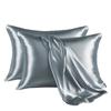 Exportar Funda de Almohada Amazon Funda de Almohada Funda de Almohada Imitación Seda Par de Sedas y Satines Dobles Fundas de Almohada Americanas