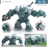 Simulação Transfronteiriça Mito Ocidental Modelo Warcraft Hipocampo Boneco de Neve Tigre Dentes-de-sabre de Gelo Monstro Lobisomem Decoração Enfeites Brinquedo