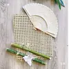 Materiais para pendurar tecelagem de bambu jardim de infância parque temporada de volta às aulas criação ambiental decoração sala de aula com hall corredor chapéu de bambu bambu