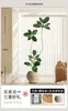 Árbol de Goma Simulación Planta Verde Planta Falsa Sala de Estar Lujo Ligero Flor Biónica Árbol Decorativo Interior Planta Grande en Maceta Adorno de Piso