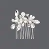 Suministro Exclusivo Transfronterizo de Peines Sencillos de Perlas, Peines Artesanales de Alambre Envuelto de Lujo Ligero, Accesorios Versátiles para el Cabello para Fotos de Boda y Estilismo de Recogidos