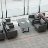 Sofá de oficina, sala de recepción de negocios, sofá para reuniones y negociaciones, departamento de ventas, área de descanso de tienda, juego de sofás de un solo asiento