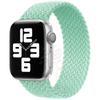 Cabeza de Metal Adecuada para Correa de Apple Watch Correa de Applewatch Moda Nylon Trenzado Círculo Único Correa de Muñeca Correa de iWatch