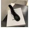 Versión de Piel de Vaca 2026 Otoño e Invierno Nuevo Estilo Punta Redonda Adelgazantes Tacón Grueso Aumentadores de Altura con Cordones Botines Cortos Martin para Mujer Botas de Piel Genuina