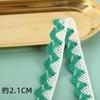 Nuevo encaje de hilo de algodón hueco para dientes de perro, accesorios, descuento de fábrica en stock, decoración de ropa interior Hanfu