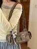 Bolso de axila de moda de nicho estilo coreano Shuai Mi Jia para mujer, nuevo bolso cruzado con correa y hebilla vintage para principios de otoño de 2026
