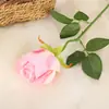 Exquisitas Rosas Simuladas de Terciopelo, Ramos de Boda, Accesorios de Fotografía para Boda Día de San Valentín Chino, Adornos de Decoración para el Hogar, Flores Falsas