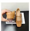 Aumento de Altura Oculto de 5 cm ~ Estilo Minimalista, Ambiente Relajado, Sandalias de Verano para Mujer, Zapatos Mary Jane Cuadrados Planos Casuales Versátiles
