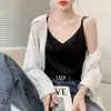 Camisola de Verano 2025 Transfronteriza de Tallas Grandes con Espalda Descubierta para Mujer, Top sin Mangas Delgado para Usar por Encima, Ropa Interior para Mujer, Camisola Sexy