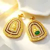 Colgante Giratorio de Buda Antiguo Chapado en Oro Incrustado con Diamantes con Avalokiteshvara, Colgante de Collar de Jade para Girar la Fortuna, Pequeño Regalo