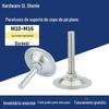 Peças de equipamentos mecânicos aço carbono direcional galvanizado parafuso de assento de ajuste horizontal Boca de sino pé Parafuso de suporte de copo