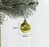 Adornos de Bola de Navidad, Bolas de Plástico Brillantes y Mate, Decoraciones para Árbol de Navidad de 3/4/5/6 cm