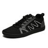 Sapatos de Malha Fly-Knit de Novo Estilo Transfronteiriços com Forma Larga, Tênis Esportivos para Primavera e Outono, Tênis de Corrida Confortáveis e Respiráveis, Sapatos Casuais Macios para Homens e Mulheres