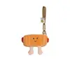 Llavero de Muñeco de Comida Divertido Colgante de Peluche Muñeco de Planta Hamburguesa Papas Fritas Muñeco de Queso Colgante Galleta