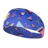 Moda Europea y Americana para Mujer, Estampada, para Viaje, Fiesta, Absorbente de Sudor, Transpirable, para Yoga, Running, Fitness, Deportes, Cinta para la Cabeza