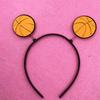 Artefacto Lindo Divertido Pelota Deportiva Soleada Accesorios de Porristas Banda para el Cabello Tocado Tarjeta para el Cabello en Vivo Banda para la Cabeza Personalización