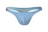 [Oferta Especial] Precio Especial de Comercio Exterior Hilo Floral Sexy Ropa Interior para Hombre U Convexa Cintura Baja Tanga E-023