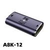 Adaptador HDTV 8K 2.1 macho-hembra de ángulo ascendente 90 grados 270 grados AM/AF Computadora TV adaptador ultra HD