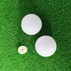Nueva bola de práctica de golf de una sola capa material de goma completo bola de entrenamiento de una sola capa resistente a los golpes campo de práctica Bola Especial