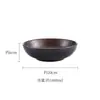 Bol de Cerámica Estilo Japonés para Comida Comercial Bol para Fideos Udon Olla Caliente Bol Maoguli Vajilla para Barbacoa Retro Redondo Plano para Ensalada Transfronterizo