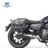 Carro muscle Wolf adequado para Qianjiang flash 150 bolsa lateral bolsa lateral pode ser instalado capacete meio capacete capacete completo com trava quadro de liberação rápida modificação