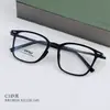BR10010 Nuevo Armazón de Lentes Ovalado Ligero Coreano Material de Grado Alimenticio Diario Liso Combinación Perfecta Lentes para Miopía