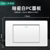Tomada Padrão Americano 15A Padrão Taiwanês 110V Painel de Interruptores Padrão Americano com Tomada de Parede USB para Uso Doméstico Painel Branco Estilo Americano